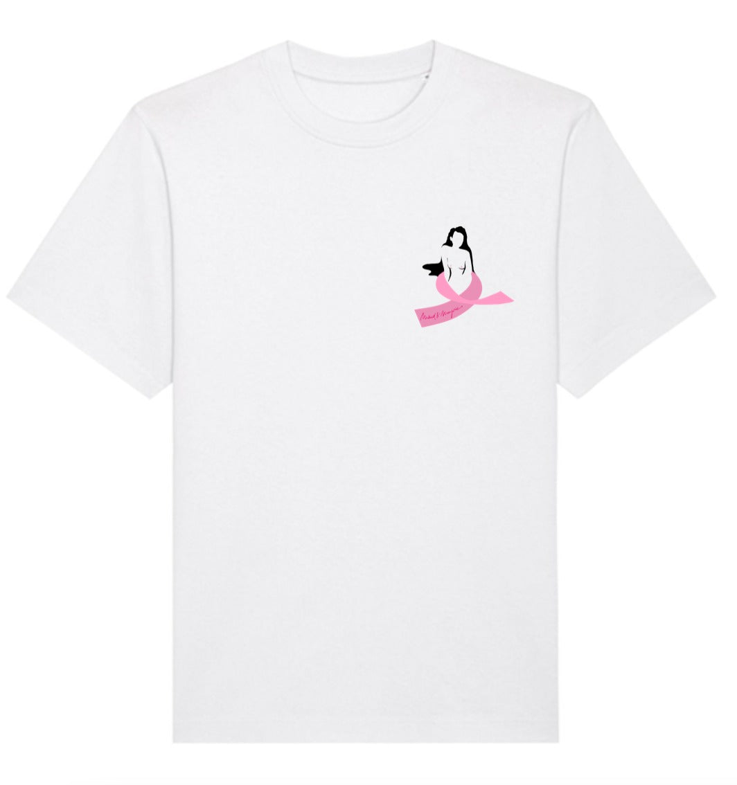 T-shirt manche courte RUBAN ROSE