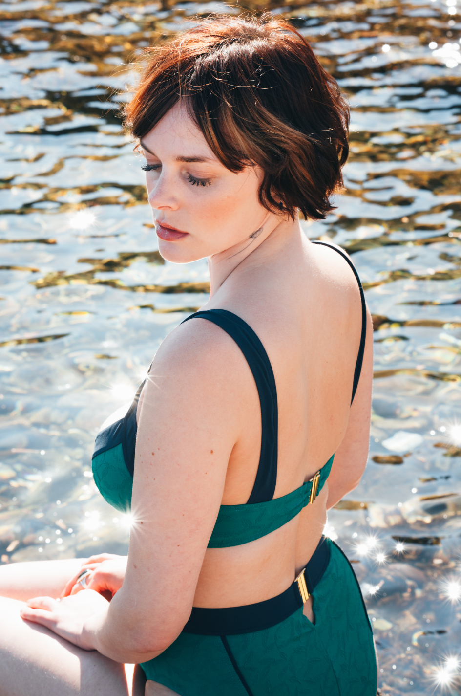 Maillot de bain femme culotte haute Culotte haute Maud Marjorie Maud et Marjorie Lingerie